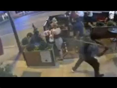 big whack attack|Dallas bartender knocked to the ground by man wielding a .